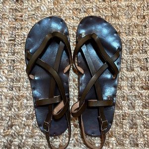 Jutta Neumann all leather sandals